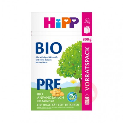 HiPP �¹�ϲ���л�Ӥ���̷�pre�� 0�������� 800g �¹�����ԭ��