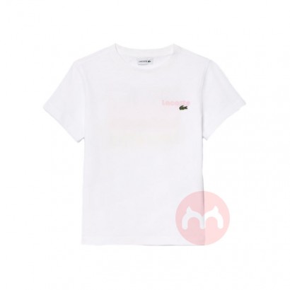 LACOSTE ͯlogoƱӡT ɫ Ȿԭ