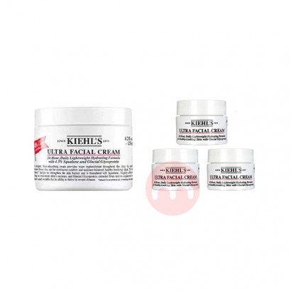 Kiehl`s Ͻ߱ʪ˪125ml+14ml*3װ Ȿԭ
