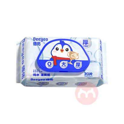 Deeyeo ������촿ˮʪ��ֽ 70Ƭ