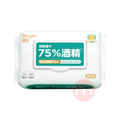 Deeyeo ����75%�ƾ�ʪ�� 80Ƭ*3��