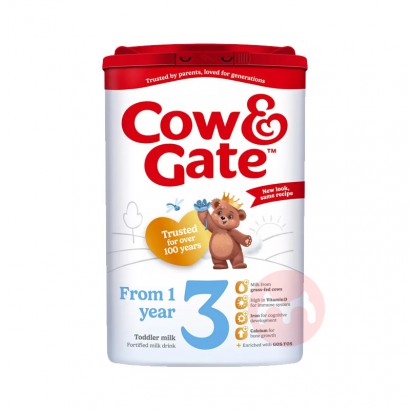 Cow&Gate Ӣ��ţ��Ӥ�׶��̷�3�� 1������ 800g Ӣ������ԭ��