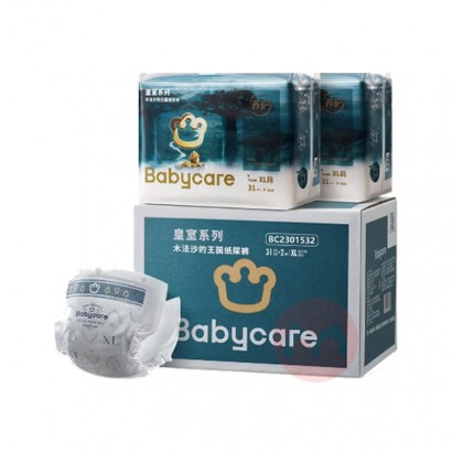 Babycare ����ľ��ɳ������Ӥ��ֽ���XL�� 62Ƭ 12-17kg