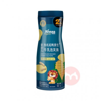 Rivsea ������Ӥ�׶��л���Ѽԭ��ţ����ܽ�� ������ζ 32g