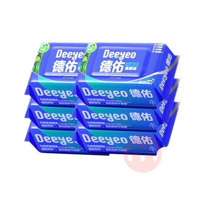 Deeyeo ����������ʪ��ֽ 80Ƭ*6��