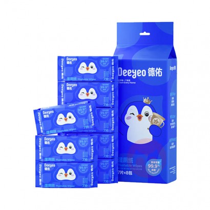 Deeyeo ��������ʪ��ֽ 7Ƭ*8��*3��