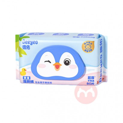 Deeyeo ����Ӥͯʪ��ֽ 80Ƭ*6��