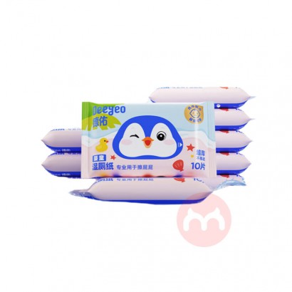 Deeyeo ����Ӥͯʪ��ֽ 10Ƭ*10��