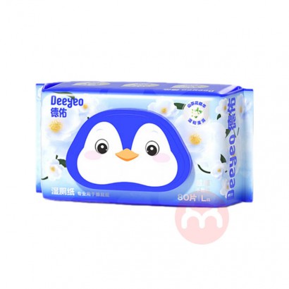 Deeyeo ����ɽ�軨ʪ��ֽ 80Ƭ*3��