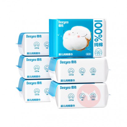 Deeyeo ����Ӥ�����޳�ȡʽ����� 80Ƭ*6��