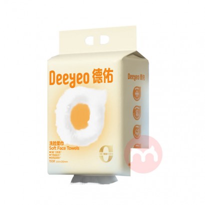 Deeyeo �����ƶ�����ʽ������ϴ���� ��ɫ 150Ƭ*1��