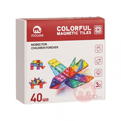 Mobee С��Ī����ͯ�òʴ���Ƭ 40PCS