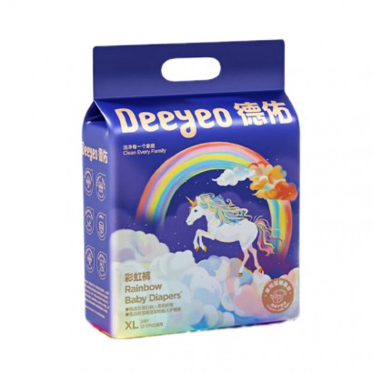 Deeyeo ���Ӷ�����Ӥ��ֽ��� XL�� 24Ƭ 12-17kg