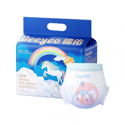 Deeyeo ���Ӷ�����Ӥ�������� L�� 27Ƭ*2�� 9-14kg