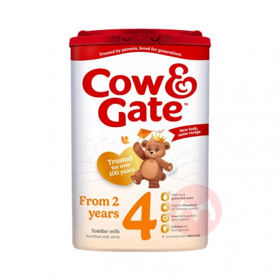 Cow&Gate Ӣ��ţ��Ӥ�׶��̷�4�� 2������ 800g Ӣ������...
