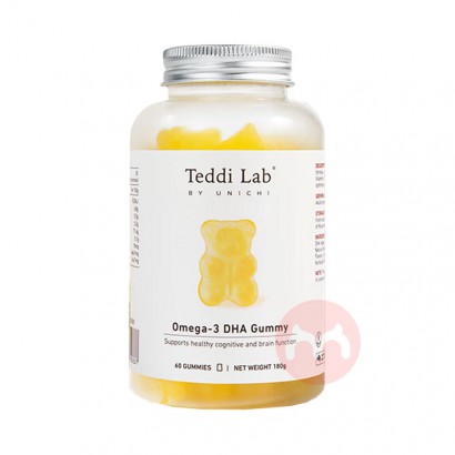 Unichi ����Unichi��ͯ����DHA�ߴ���omega-3С������ 60�� ���Ȿ��ԭ��