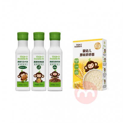 ��3ƿװ��Little Freddie СƤ�������㸨ʳ�� ������100ml+�͵�ľ��100ml+��������100ml 