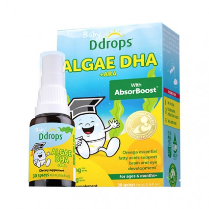 Ddrops ���ô�DdropsӤ������DHA���� 10.6ml ���Ȿ��ԭ��