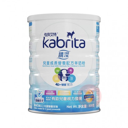 Kabrita �۰�ѱ����ؾ��޶�ͯ���̷�4�� 3-12�� 800g ���Ȿ��ԭ��