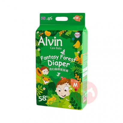 Alvin ��ޱ�����ɭ��ֽ���M�� 58Ƭ 6-11kg
