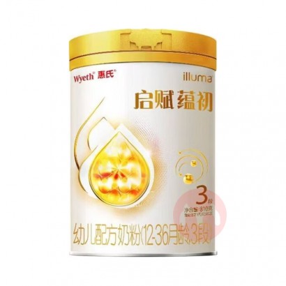 Wyeth ���������̳�Ӥ�׶��䷽�̷�3�� 12-36���� 810g