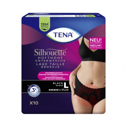 TENA �¹�TENA���˸���3D���Ϻ�ɫֽ��� L�� 10��װ ����...