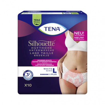 TENA �¹�TENA���˸���3D���ϰ�ɫֽ��� L�� 10��װ ����...